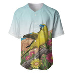 Australia Rock Parrot Baseball Jersey Pigface Carpobrotus Rocky Island Vibes - Aussie Hoodie