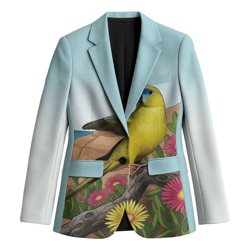 Australia Rock Parrot Blazer Pigface Carpobrotus Rocky Island Vibes - Aussie Hoodie