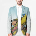 Australia Rock Parrot Blazer Pigface Carpobrotus Rocky Island Vibes - Aussie Hoodie