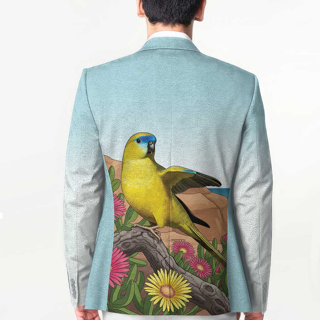 Australia Rock Parrot Blazer Pigface Carpobrotus Rocky Island Vibes - Aussie Hoodie