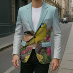 Australia Rock Parrot Blazer Pigface Carpobrotus Rocky Island Vibes - Aussie Hoodie
