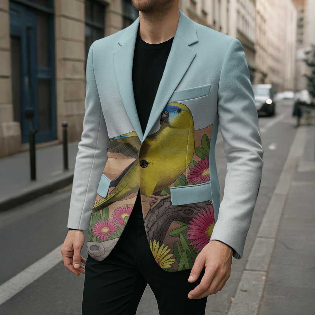 Australia Rock Parrot Blazer Pigface Carpobrotus Rocky Island Vibes - Aussie Hoodie