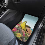 Australia Rock Parrot Car Mats Pigface Carpobrotus Rocky Island Vibes - Aussie Hoodie