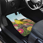 Australia Rock Parrot Car Mats Pigface Carpobrotus Rocky Island Vibes - Aussie Hoodie