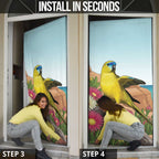 Australia Rock Parrot Door Cover Pigface Carpobrotus Rocky Island Vibes - Aussie Hoodie