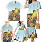 Australia Rock Parrot Family Matching Mermaid Dress and Hawaiian Shirt Pigface Carpobrotus Rocky Island Vibes - Aussie Hoodie