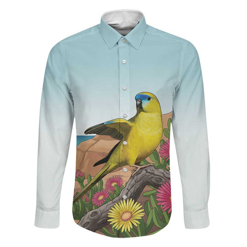 Australia Rock Parrot Family Matching Summer Maxi Dress and Hawaiian Shirt Pigface Carpobrotus Rocky Island Vibes - Aussie Hoodie