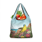 Australia Rock Parrot Grocery Bag Pigface Carpobrotus Rocky Island Vibes - Aussie Hoodie