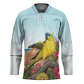 Australia Rock Parrot Hockey Jersey Pigface Carpobrotus Rocky Island Vibes - Aussie Hoodie