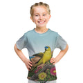 Australia Rock Parrot Kid T Shirt Pigface Carpobrotus Rocky Island Vibes - Aussie Hoodie