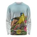 Australia Rock Parrot Long Sleeve Shirt Pigface Carpobrotus Rocky Island Vibes - Aussie Hoodie