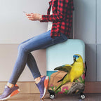 Australia Rock Parrot Luggage Cover Pigface Carpobrotus Rocky Island Vibes - Aussie Hoodie