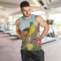 Australia Rock Parrot Men Tank Top Pigface Carpobrotus Rocky Island Vibes - Aussie Hoodie