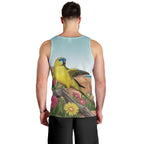 Australia Rock Parrot Men Tank Top Pigface Carpobrotus Rocky Island Vibes - Aussie Hoodie