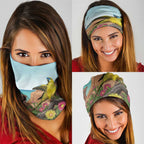 Australia Rock Parrot Neck Gaiter Pigface Carpobrotus Rocky Island Vibes - Aussie Hoodie