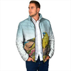 Australia Rock Parrot Padded Jacket Pigface Carpobrotus Rocky Island Vibes - Aussie Hoodie