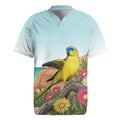 Australia Rock Parrot Rugby Jersey Pigface Carpobrotus Rocky Island Vibes - Aussie Hoodie