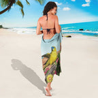 Australia Rock Parrot Sarong Pigface Carpobrotus Rocky Island Vibes - Aussie Hoodie