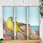 Australia Rock Parrot Skinny Tumbler Pigface Carpobrotus Rocky Island Vibes - Aussie Hoodie