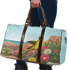 Australia Rock Parrot Travel Bag Pigface Carpobrotus Rocky Island Vibes - Aussie Hoodie