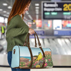 Australia Rock Parrot Travel Bag Pigface Carpobrotus Rocky Island Vibes - Aussie Hoodie