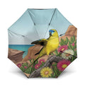 Australia Rock Parrot Umbrella Pigface Carpobrotus Rocky Island Vibes - Aussie Hoodie