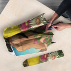 Australia Rock Parrot Umbrella Pigface Carpobrotus Rocky Island Vibes - Aussie Hoodie