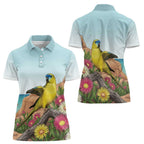 Australia Rock Parrot Women Polo Shirt Pigface Carpobrotus Rocky Island Vibes - Aussie Hoodie
