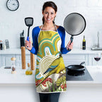 Australia Rock Parrot Apron Kangaroo Paws Indigenous Art - Aussie Hoodie