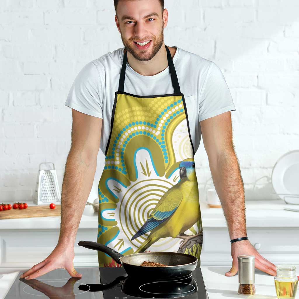 Australia Rock Parrot Apron Kangaroo Paws Indigenous Art - Aussie Hoodie