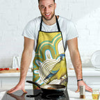 Australia Rock Parrot Apron Kangaroo Paws Indigenous Art - Aussie Hoodie