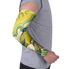 Australia Rock Parrot Arm Sleeves Kangaroo Paws Indigenous Art - Aussie Hoodie