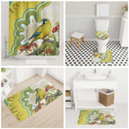 Australia Rock Parrot Bathroom Set Kangaroo Paws Indigenous Art - Aussie Hoodie