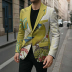 Australia Rock Parrot Blazer Kangaroo Paws Indigenous Art - Aussie Hoodie