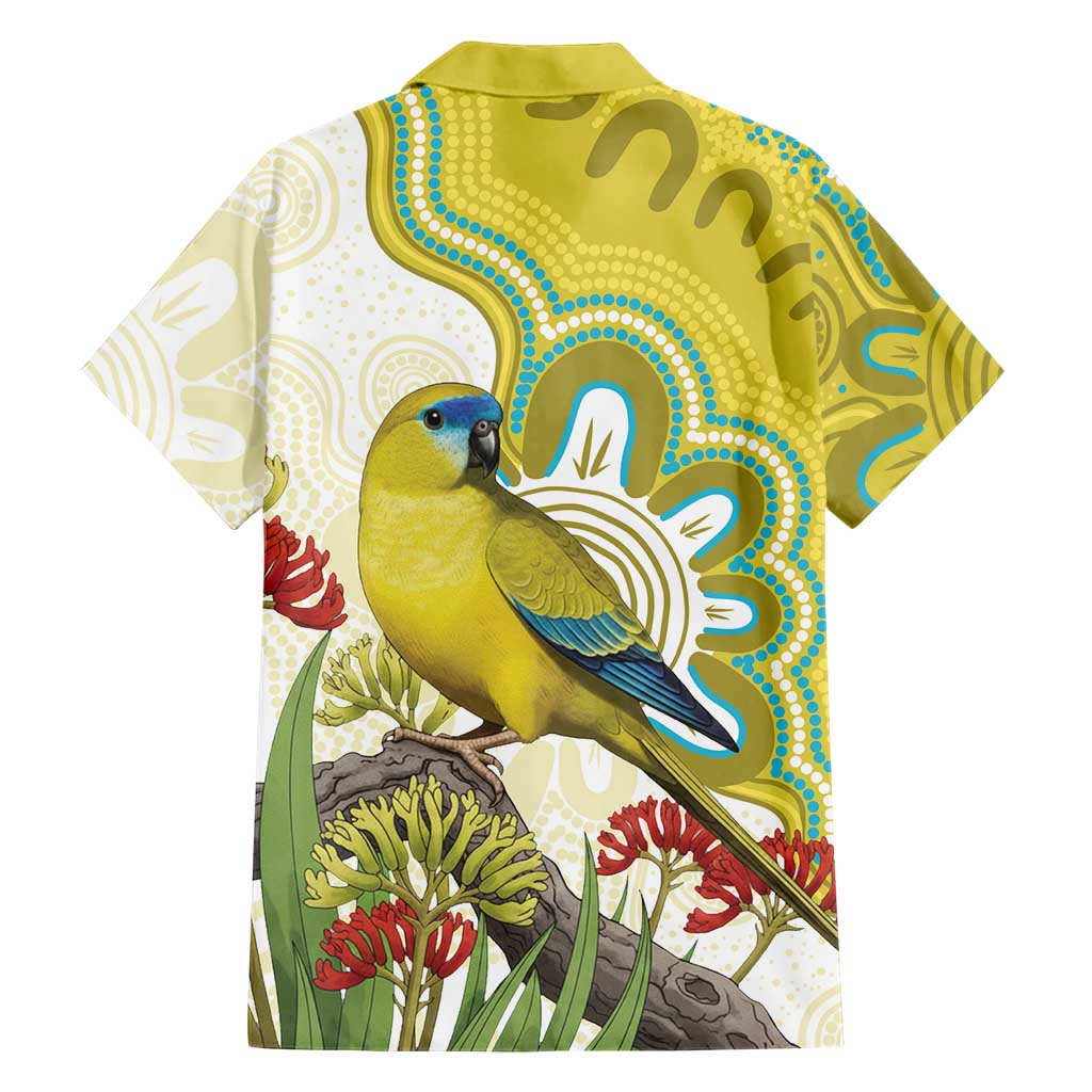 Australia Rock Parrot Family Matching Long Sleeve Bodycon Dress and Hawaiian Shirt Kangaroo Paws Indigenous Art - Aussie Hoodie