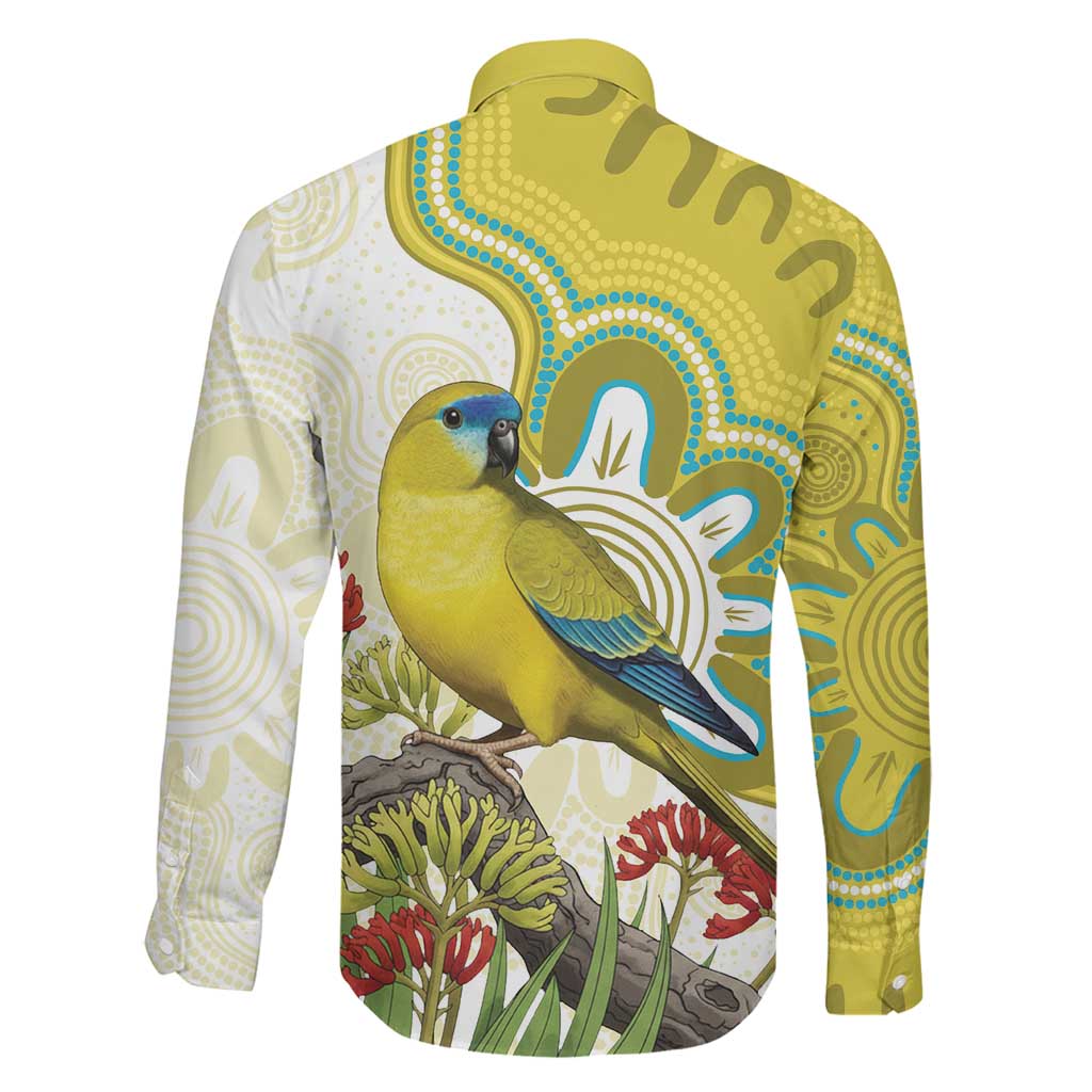 Australia Rock Parrot Family Matching Mermaid Dress and Hawaiian Shirt Kangaroo Paws Indigenous Art - Aussie Hoodie