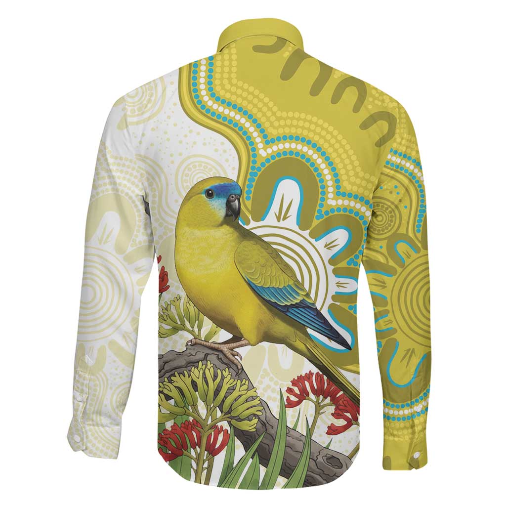 Australia Rock Parrot Family Matching Tank Maxi Dress and Hawaiian Shirt Kangaroo Paws Indigenous Art - Aussie Hoodie