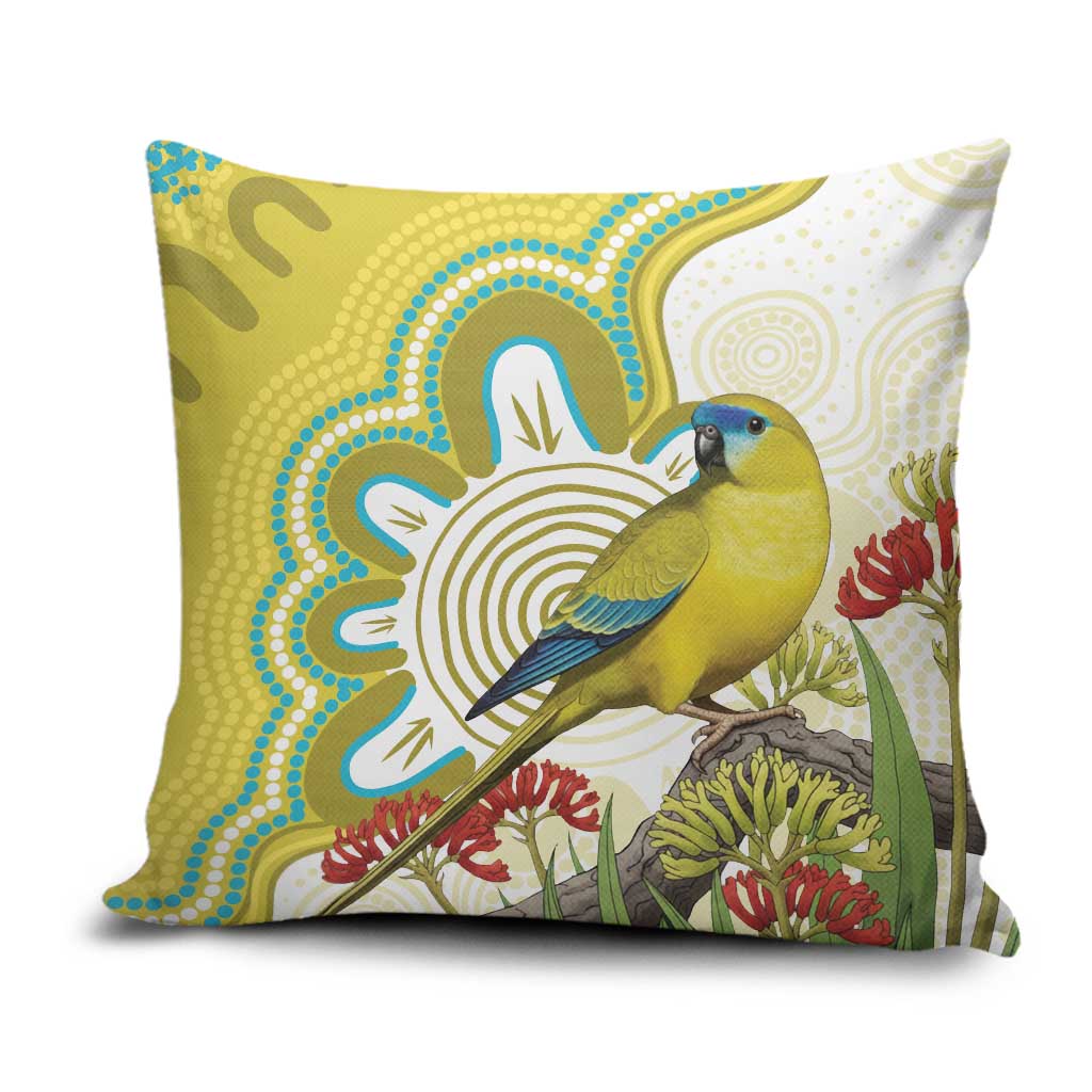 Australia Rock Parrot Pillow Cover Kangaroo Paws Indigenous Art - Aussie Hoodie