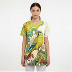 Australia Rock Parrot Scrub Top Kangaroo Paws Indigenous Art - Aussie Hoodie