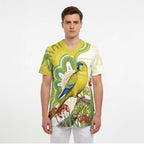 Australia Rock Parrot Scrub Top Kangaroo Paws Indigenous Art - Aussie Hoodie