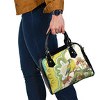 Australia Rock Parrot Shoulder Handbag Kangaroo Paws Indigenous Art - Aussie Hoodie