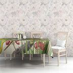 Australia Rock Parrot Tablecloth Kangaroo Paws Indigenous Art - Aussie Hoodie