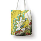 Australia Rock Parrot Tote Bag Kangaroo Paws Indigenous Art - Aussie Hoodie