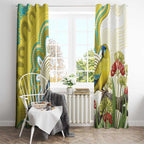 Australia Rock Parrot Window Curtain Kangaroo Paws Indigenous Art - Aussie Hoodie