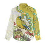 Australia Rock Parrot Women Casual Shirt Kangaroo Paws Indigenous Art - Aussie Hoodie