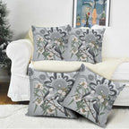 Australia Grey Butcherbird Pillow Cover Eucalyptus Alba Indigenous Art - Aussie Hoodie