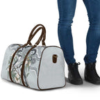 Australia Grey Butcherbird Travel Bag Eucalyptus Alba Indigenous Art - Aussie Hoodie