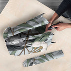 Australia Grey Butcherbird Umbrella Eucalyptus Alba Indigenous Art - Aussie Hoodie
