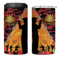 ANZAC Lest We Forget 4 in 1 Can Cooler Tumbler Australian Army Poppy Tribute