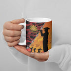 ANZAC Lest We Forget Ceramic Mug Australian Army Poppy Tribute